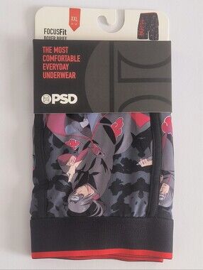 PSD Naurto Itachi Boxer Briefs Size XXL